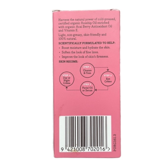 Essano Certified Organic Rosehip Oil 20 ml - New in Box  - Made in New Z… - Picture 2 of 7